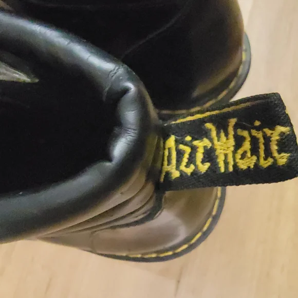 Dr. Martens PERSEPHONE Black Lace Up Boots - Picture 8 of 13